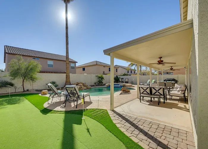 Putting Green, Pool & Spa: In Queen Creek! *